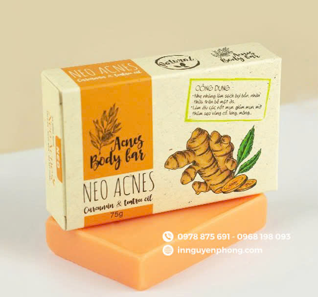 Hộp giấy mềm đựng xà bông